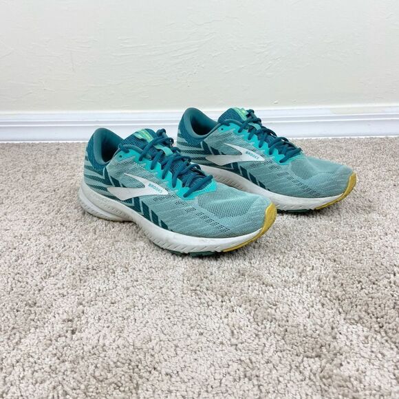 Brooks Launch 6 Women’s Running Shoes - Green - Picture 1 of 6